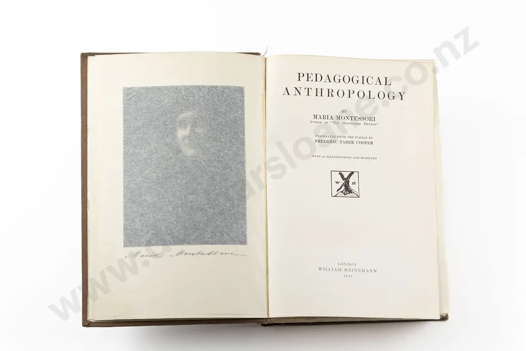 Montessori Maria - Pedagogical Anthropology Image 1++