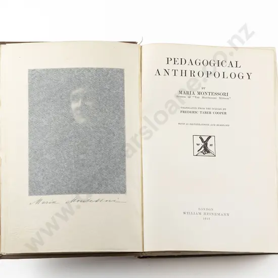 Montessori Maria - Pedagogical Anthropology