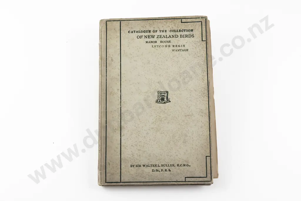 Buller, Sir Walter L, A Classified Listof Mr S William Silver's Collection of New-Zealand Birds Image 1++