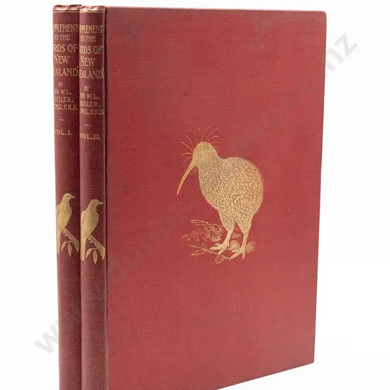 Buller Sir Walter - A Supplement to the Birds of New Zealand (2 Volumes)