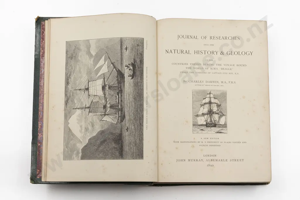 Darwin Charles - Journals Of Researches Into The Natural History & Geology Image 1++