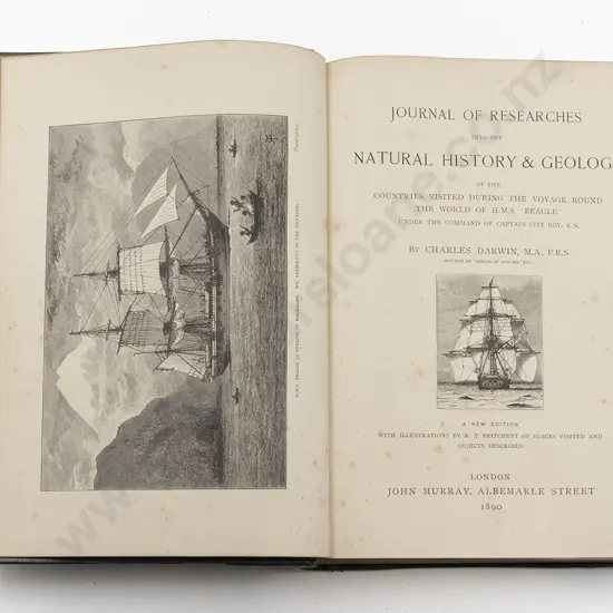 Darwin Charles - Journals Of Researches Into The Natural History & Geology
