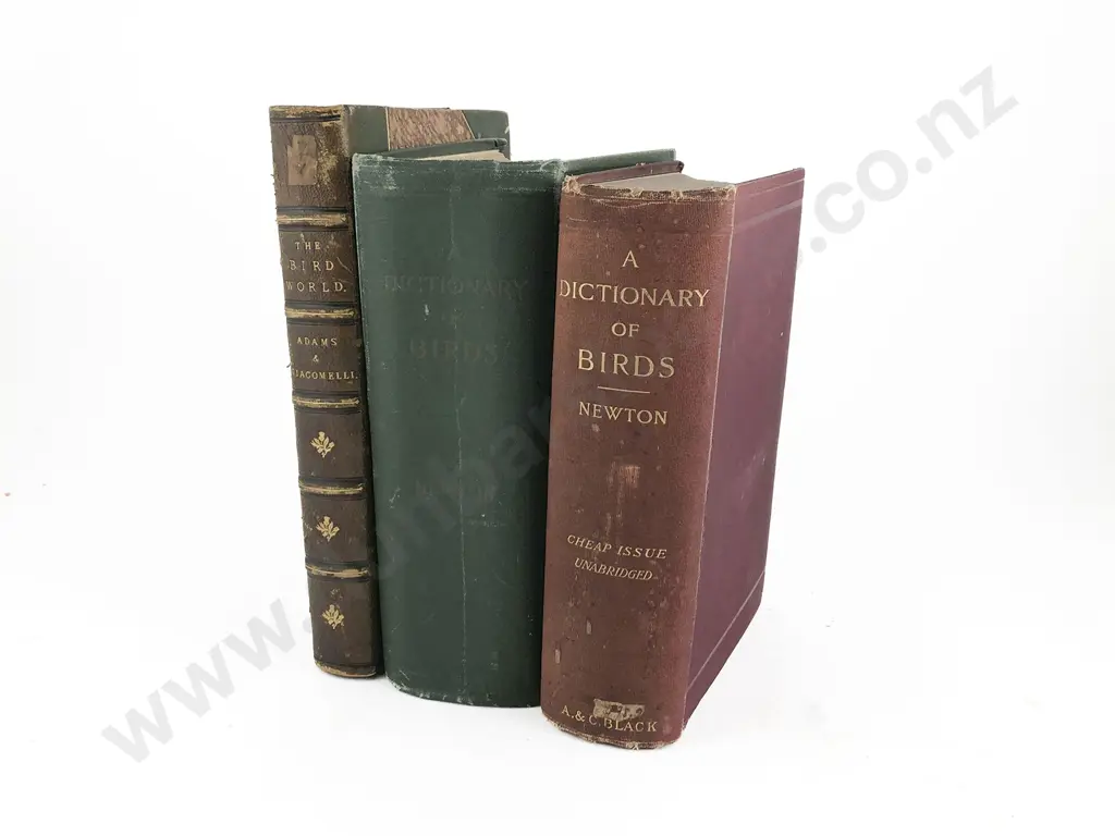 Three Vintage Volumes On Birds Image 1++