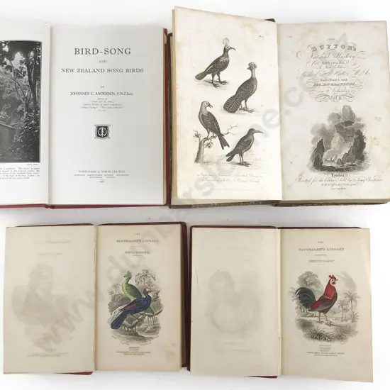 4 Vintage Volumes On Birds