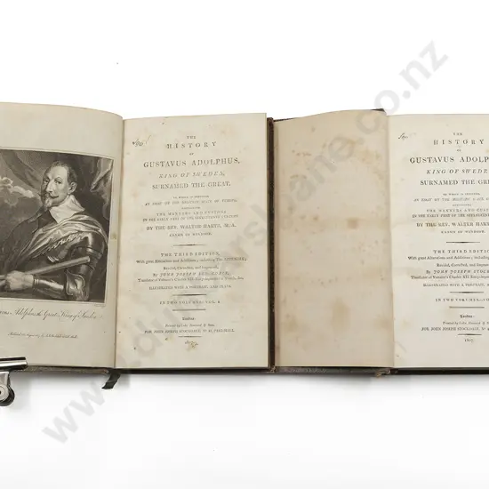 Harte Rev Walter - The History of Gustavus Adolphus King Of Sweden  ( 2 Volumes)