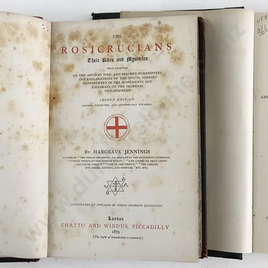 Two Volumes On The Rosicrucians