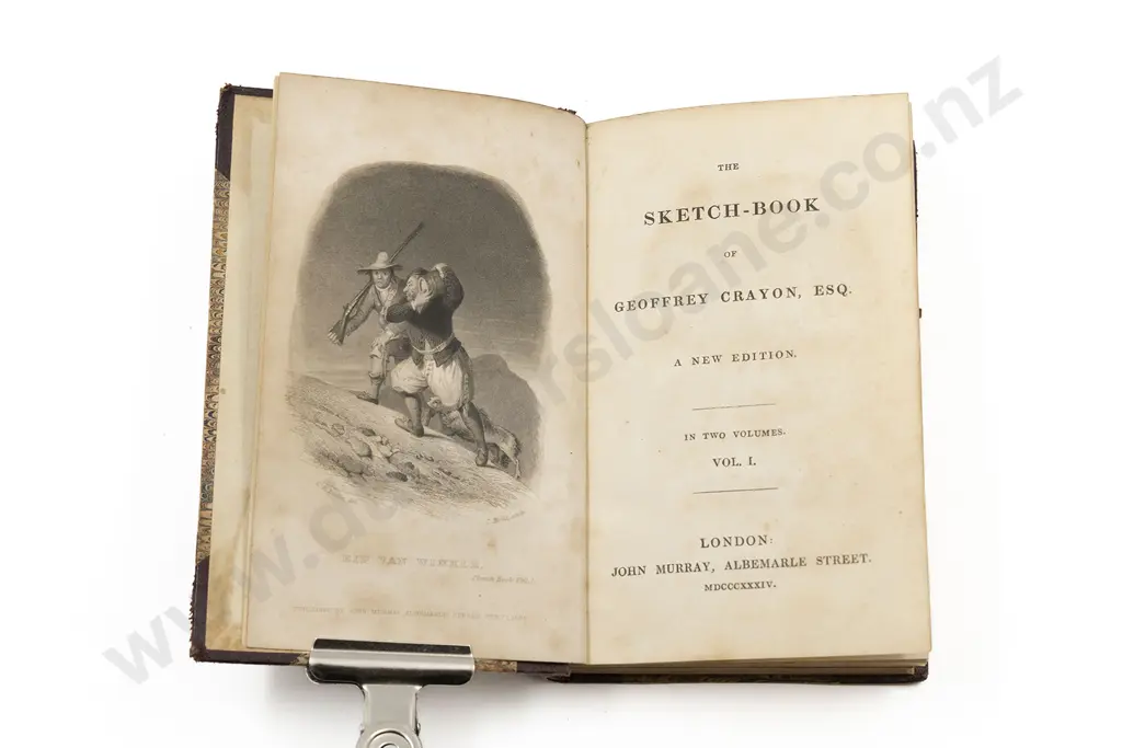 Crayon Geoffrey - The Sketch Book of Geoffrey Crayon (2 Volumes) Image 1++