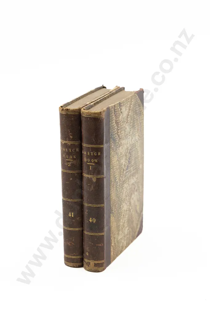 Crayon Geoffrey - The Sketch Book of Geoffrey Crayon (2 Volumes) Image 1++