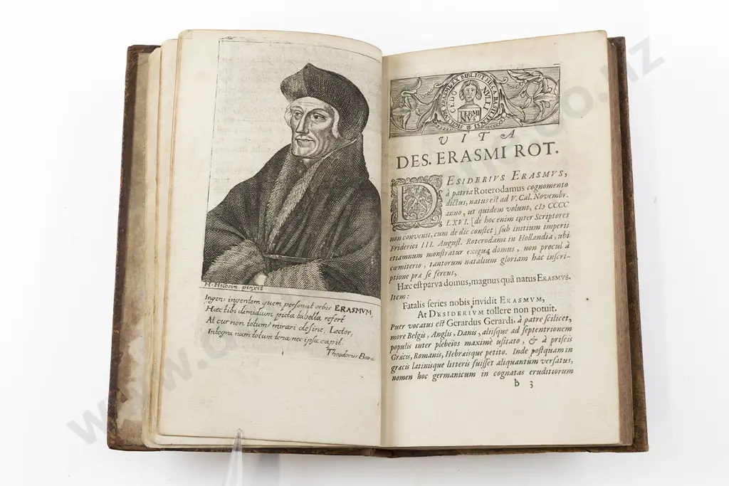Erasmus Desiderius (1466?-1536) - Morias Enkomion (Greek) Image 1++