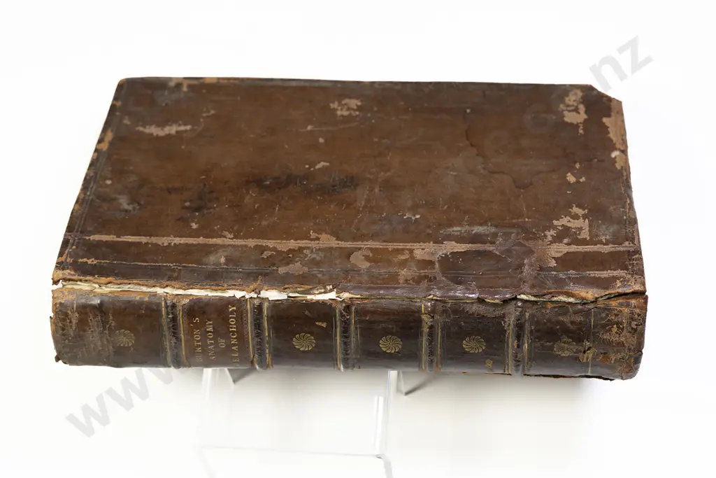 (Burton Robert) Democratus Junior - The Anatomy Of Melancholy 1660 Image 1++