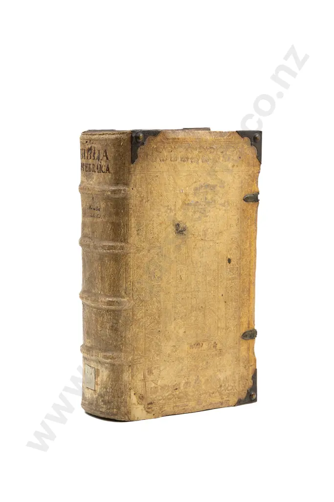 Bible - Hebrew & Latin 1546 Image 1++