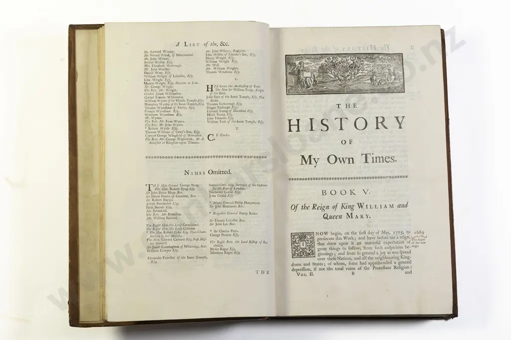 Bishop Burnet - History of His Own Time (2 Volumes) Image 1++
