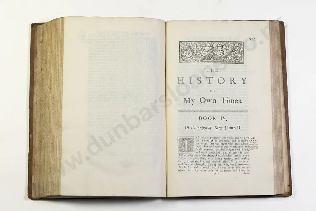 Bishop Burnet - History of His Own Time (2 Volumes) Image 1++