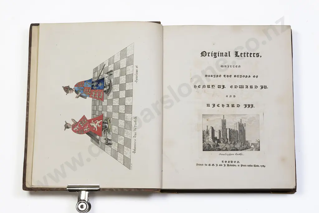 Fenn John - Original Letters (Composed 5 Volume Set) Image 1++