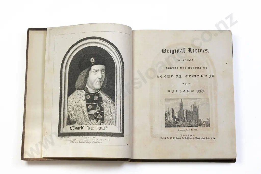 Fenn John - Original Letters (Composed 5 Volume Set) Image 1++