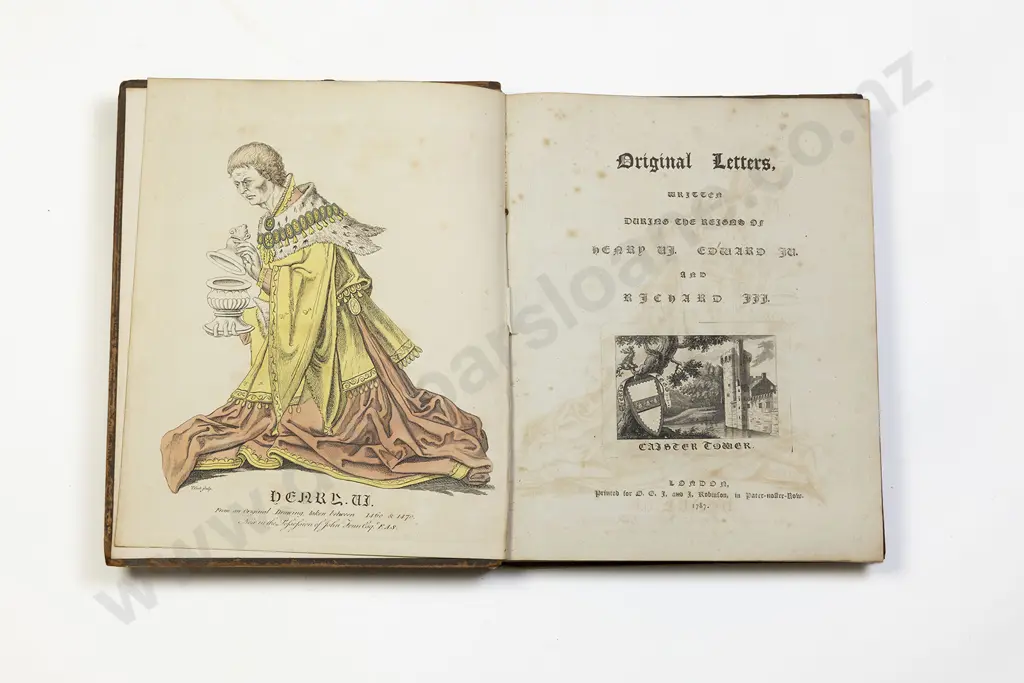 Fenn John - Original Letters (Composed 5 Volume Set) Image 1++