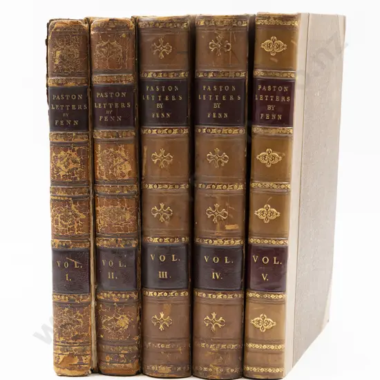 Fenn John - Original Letters (Composed 5 Volume Set)