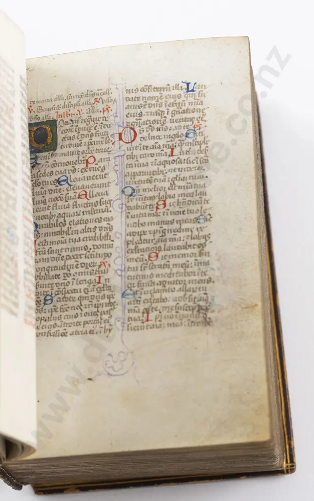 Breviary in Latin - Illuminated Manuscript On Vellum In Latin (North East Italy Second Half 15th Century) Image 1++