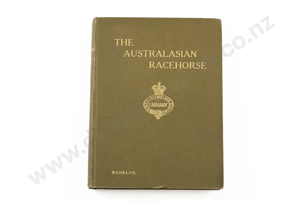 Wanklyn W H E - The Australasian Racehorse Image 1++