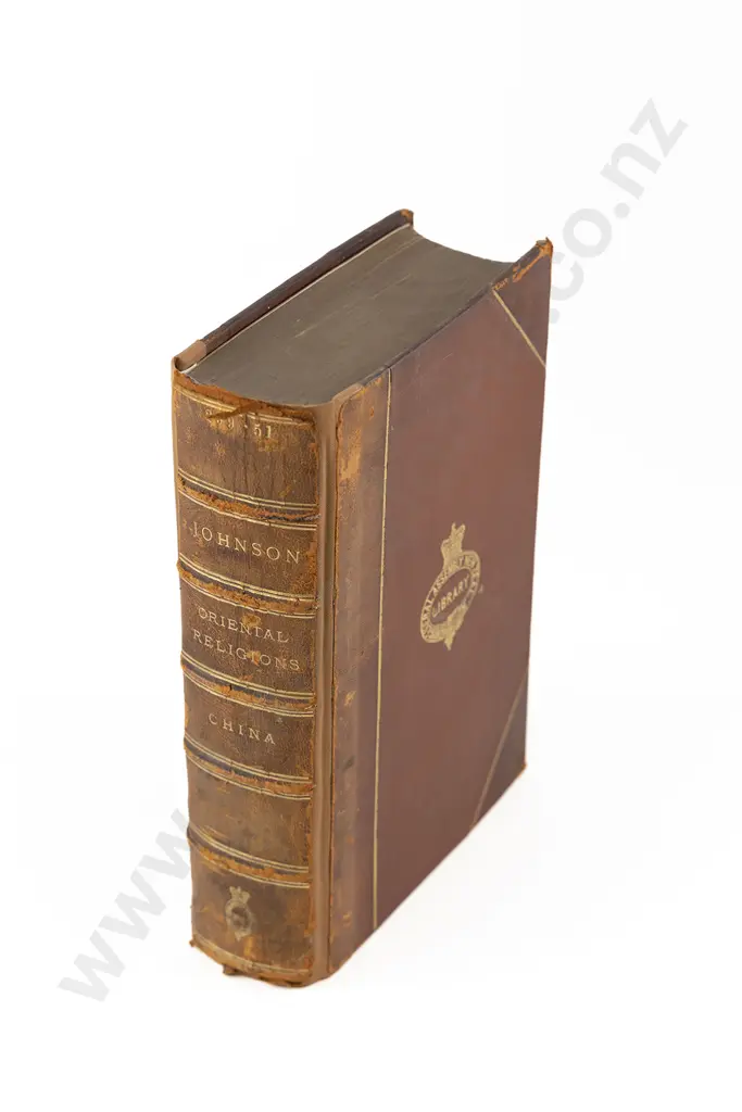 Johnson Samuel - Oriental Religions (China) Image 1++