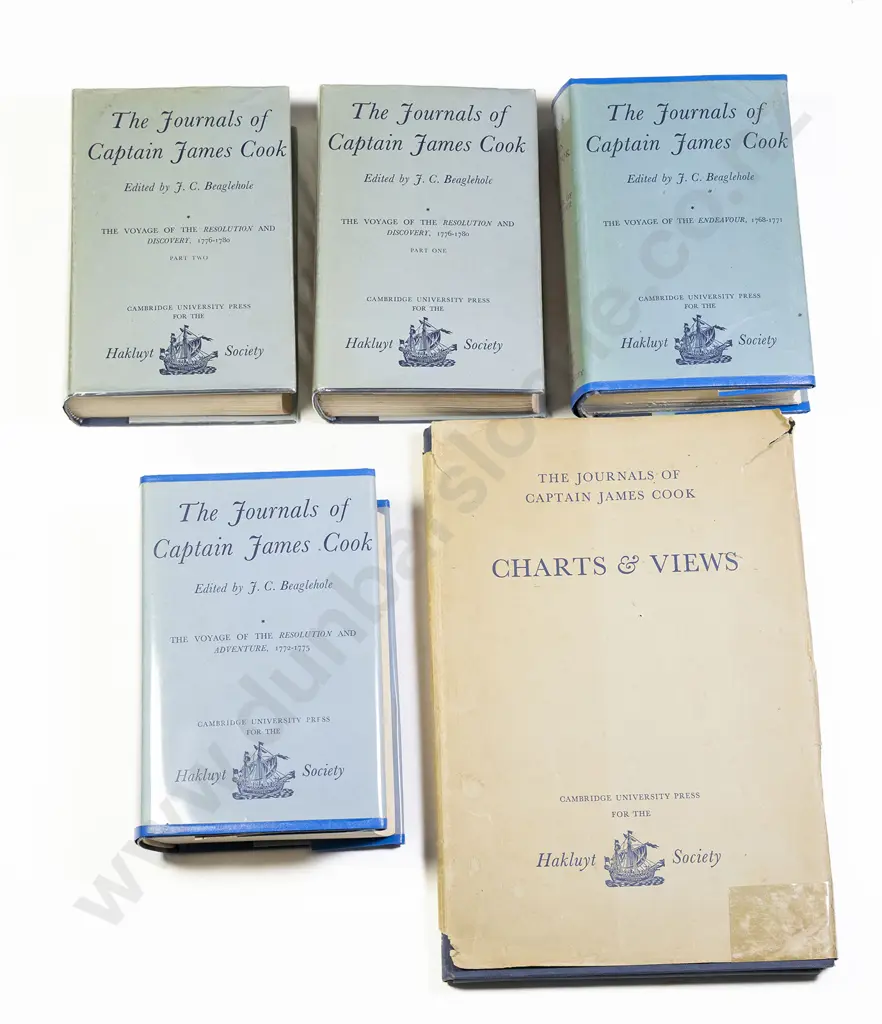 Beaglehole J C (Editor) The Journals of Captain James Cook Image 1++
