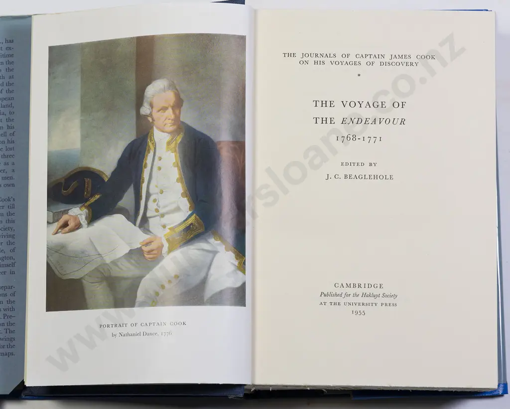 Beaglehole J C (Editor) The Journals of Captain James Cook Image 1++