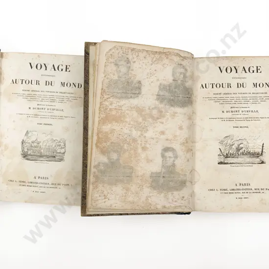D'urville Dumont - Voyage Pittoresque Autour Du Monde (2 Volumes)