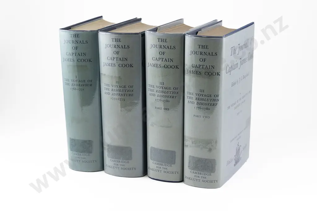 Beaglehole J C (Editor) The Journals of Captain Cook Vols I-III Image 1++