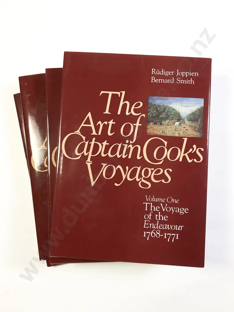 Joppien Rudiger & Smith bernard - The Art of Captain Cook's Voyages (4 Volumes) Image 1++