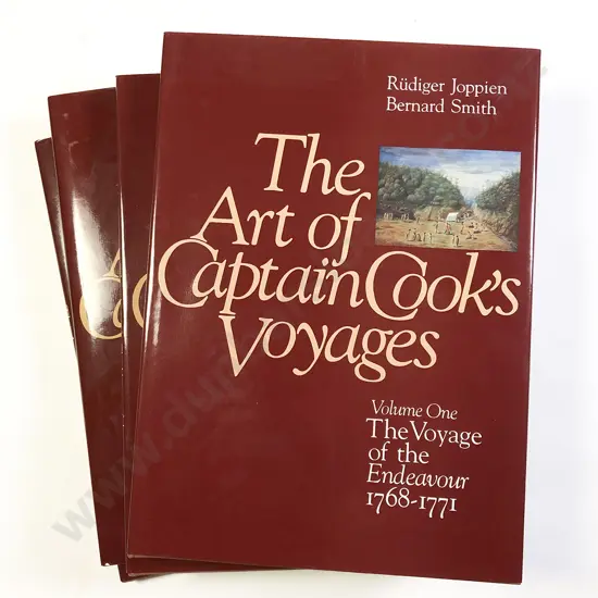 Joppien Rudiger & Smith bernard - The Art of Captain Cook's Voyages (4 Volumes)