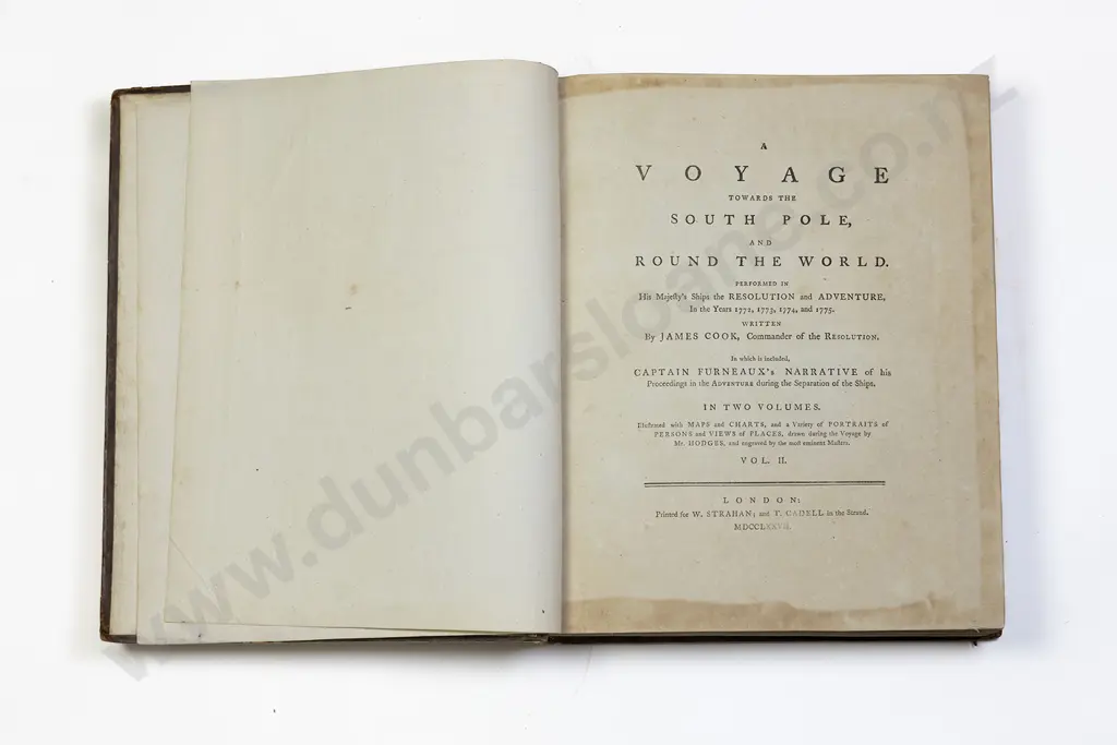 Cook James - A Voyage Towards The South Pole and Round The World Image 1++