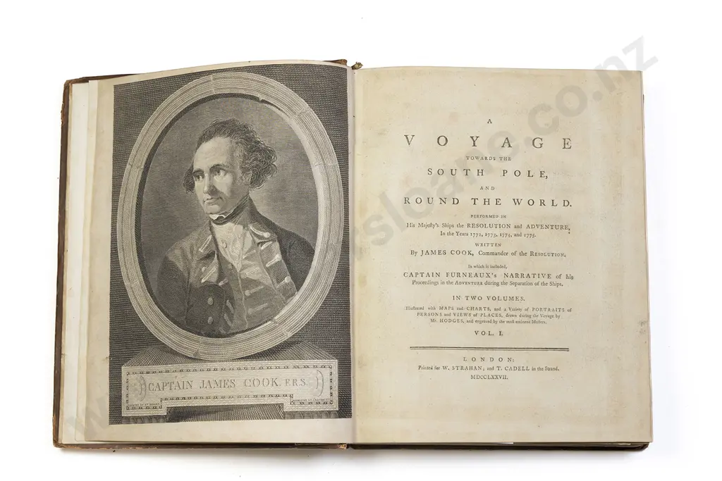 Cook James - A Voyage Towards The South Pole and Round The World Image 1++