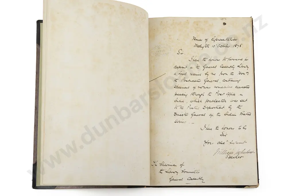 Hutchinson C W - Specimens of Various Vernacular Characters Passing Through The Post Office In India Image 1++
