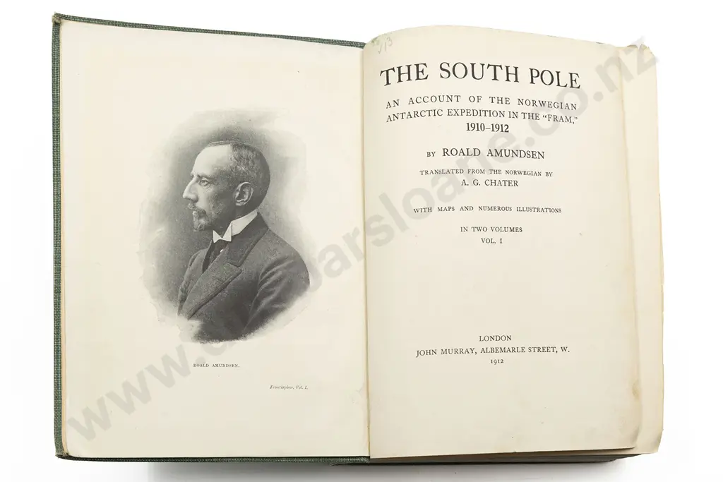Amundsen Roald - The South Pole (2 Volumes) Image 1++