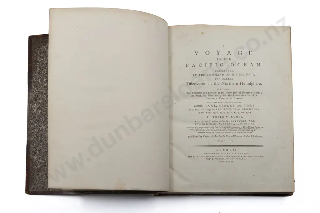 King Capt James - A Voyage To The Pacific Ocean Vol III Image 1++