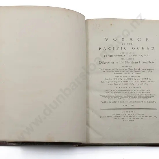 King Capt James - A Voyage To The Pacific Ocean Vol III