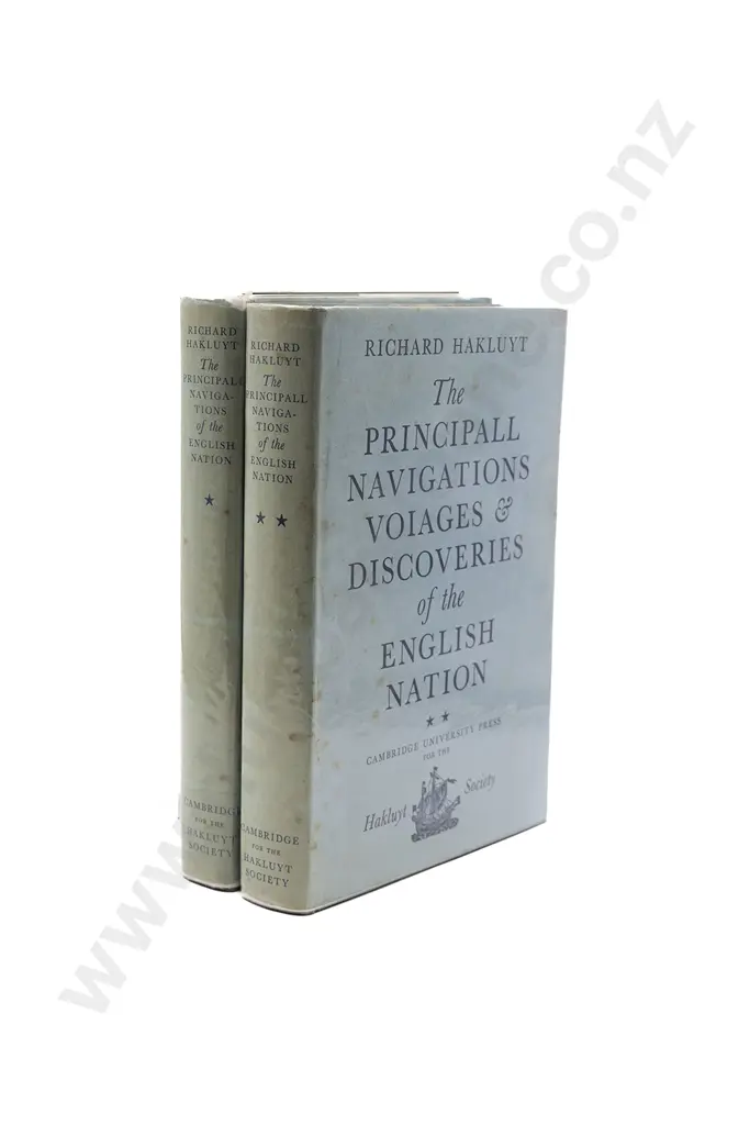 Hakluyt Richard - The Principall Navigations Voiages And Discoveries Of The English Nation (2 Copies) Image 1++