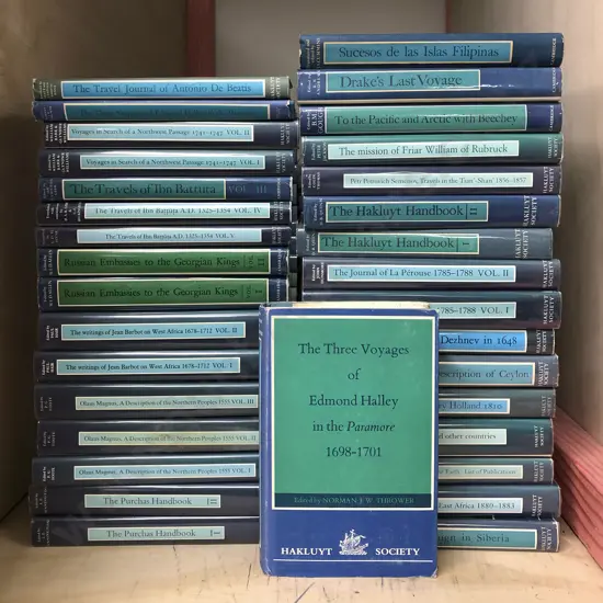 33 Various Hakluyt Society Books