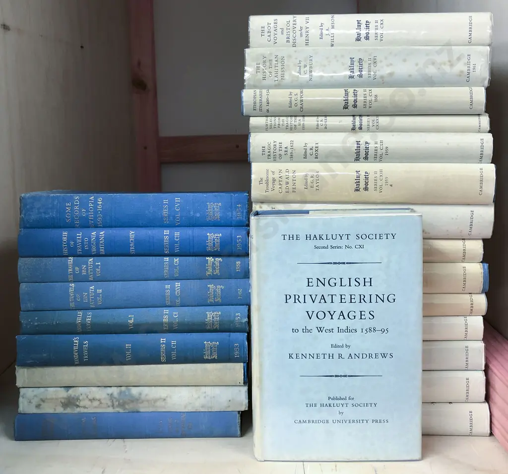 24 Various Hakluyt Society Books Image 1++