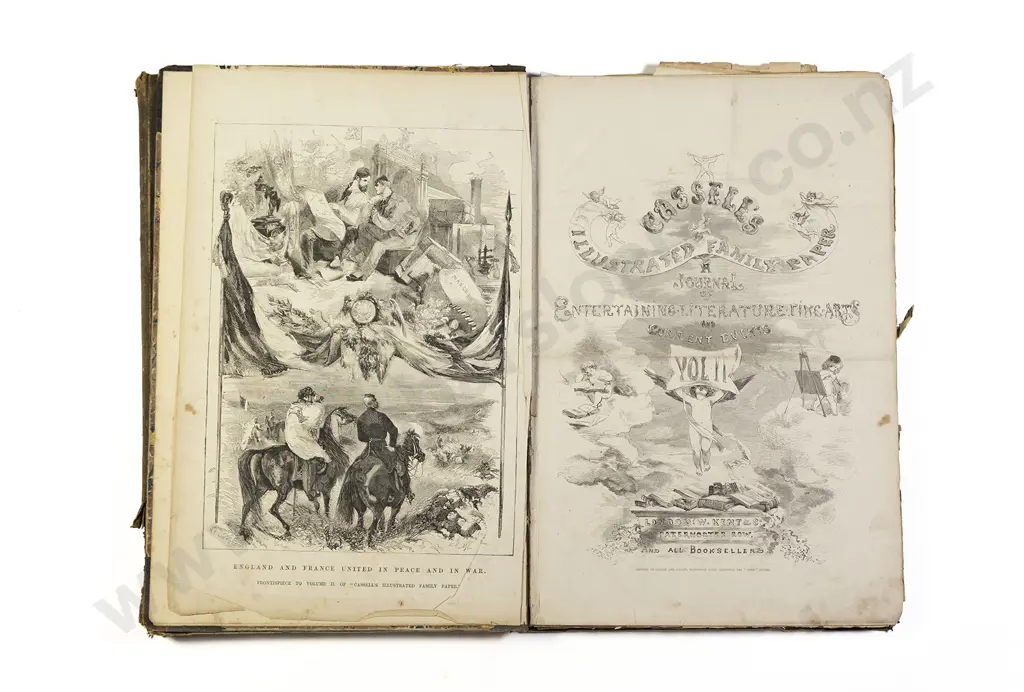 Cassell John, Cassell's Illustrated Family Papers, (3 Volumes) Image 1++