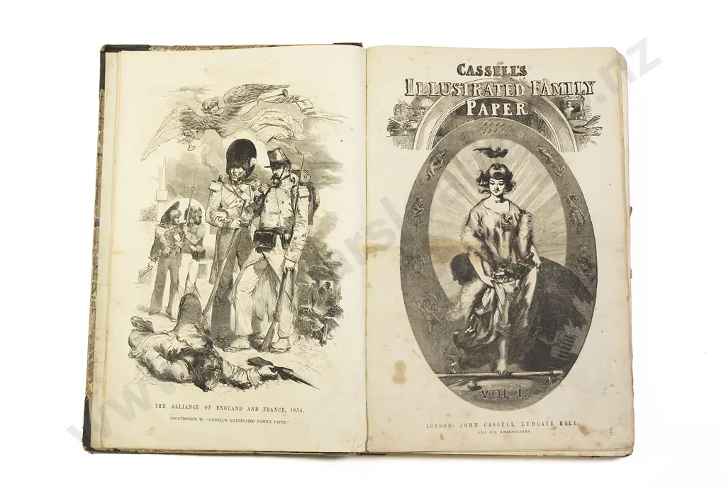 Cassell John, Cassell's Illustrated Family Papers, (3 Volumes) Image 1++