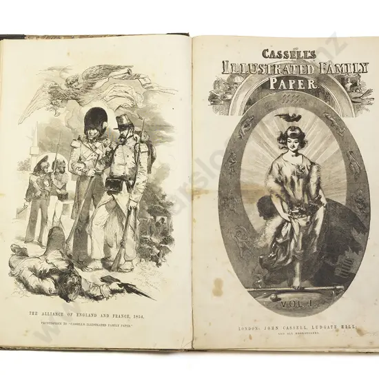 Cassell John, Cassell's Illustrated Family Papers, (3 Volumes)