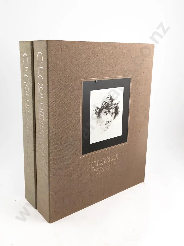 Taylor, Alister & Glen, Jan, C. F. Goldie, His Life & Painting and Prints, Drawings & Criticism (2 Volumes) Image 1++