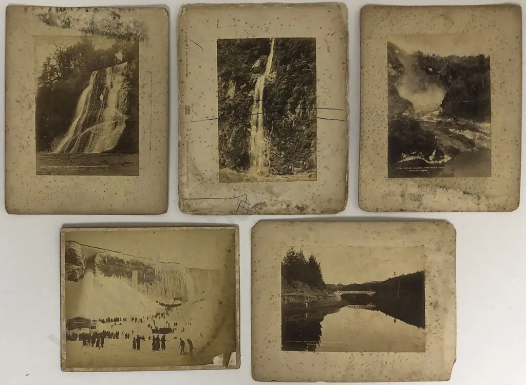 Twenty Three 19th Century Silver Gelatin Photographs By The Burton Brothers Image 1++