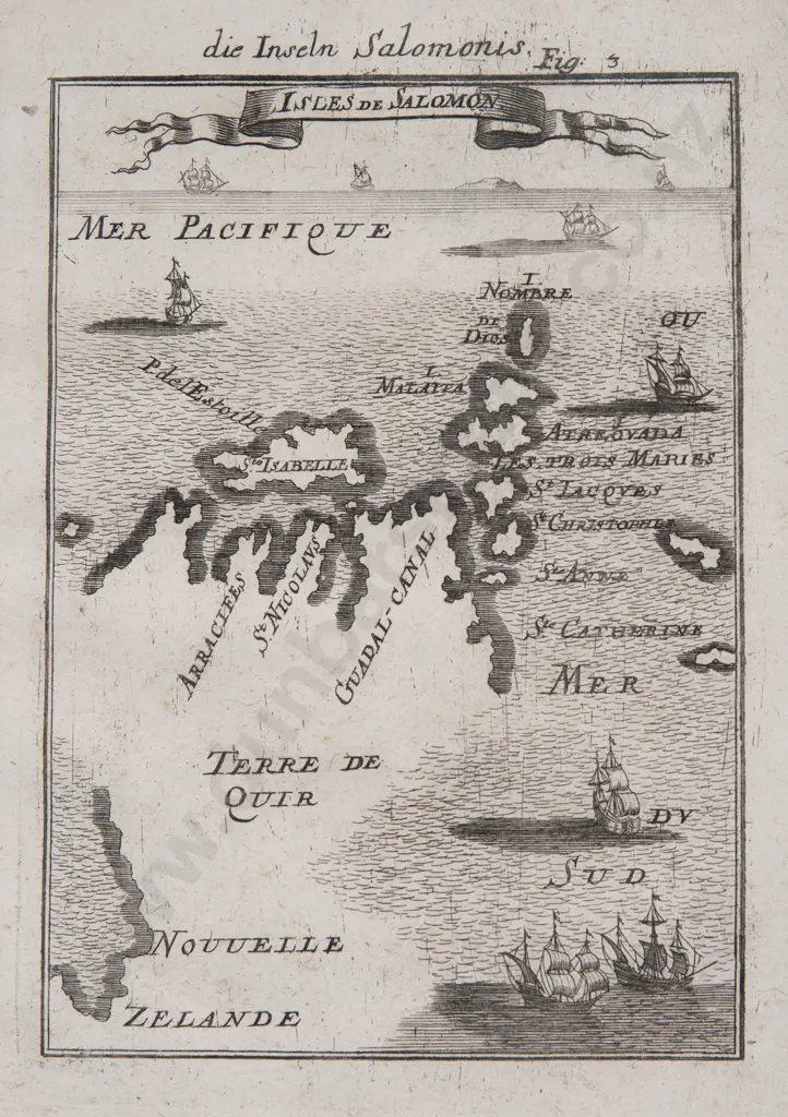 die Inseln Salomonis Fig. 3 / Isles de Salomon Image 1++