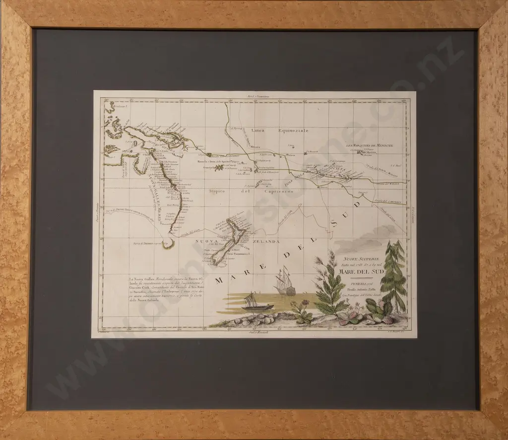 Antonio Zatta - Nuove Scoperte Fatte nel 1765.67.e 69 nel Mare Del Sud Image 1++