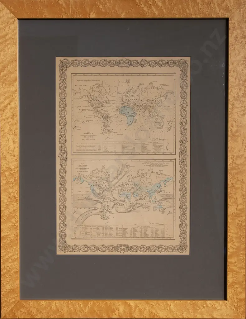 Series Of 3 Mid 19th Century American Maps Image 1++