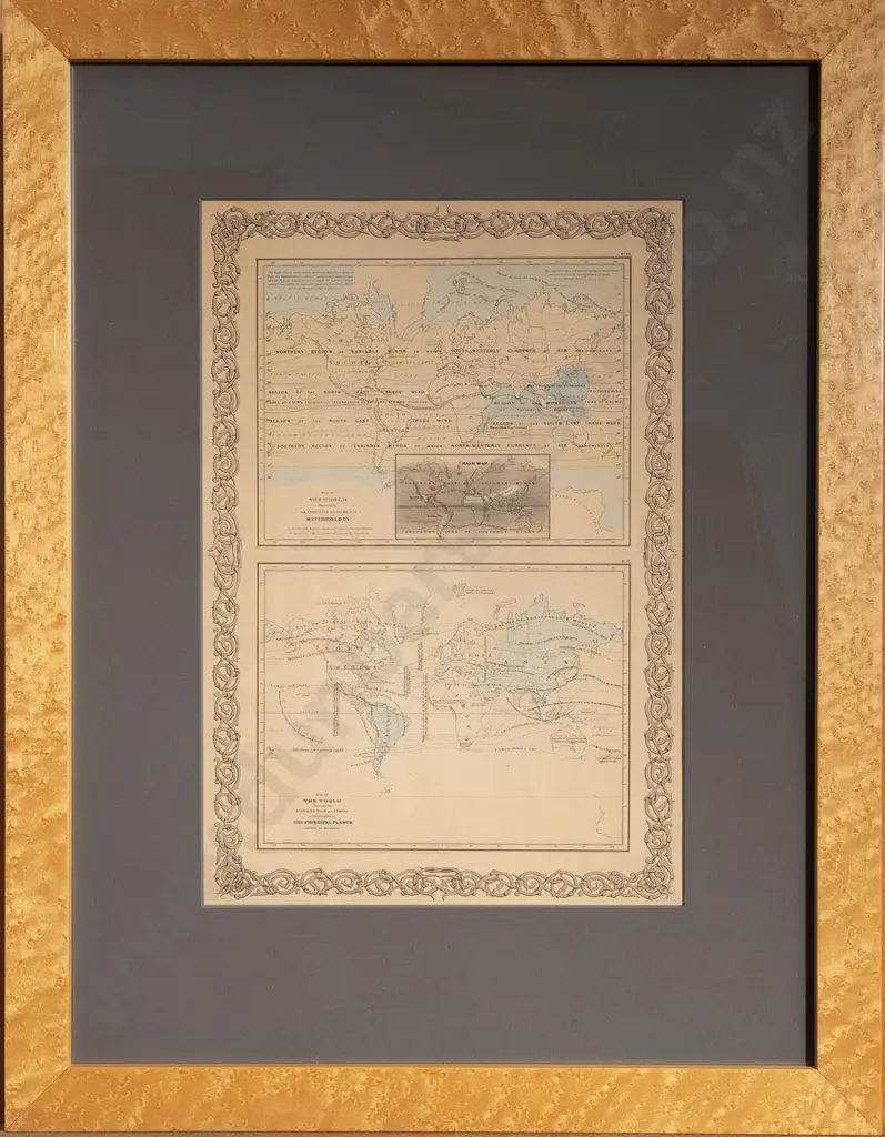 Series Of 3 Mid 19th Century American Maps Image 1++