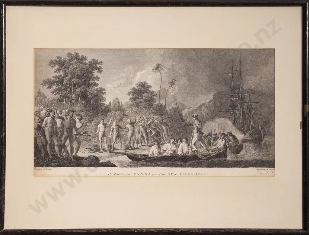 After William Hodges - Two 18th Century engravings From Cooks Voyages Image 1++