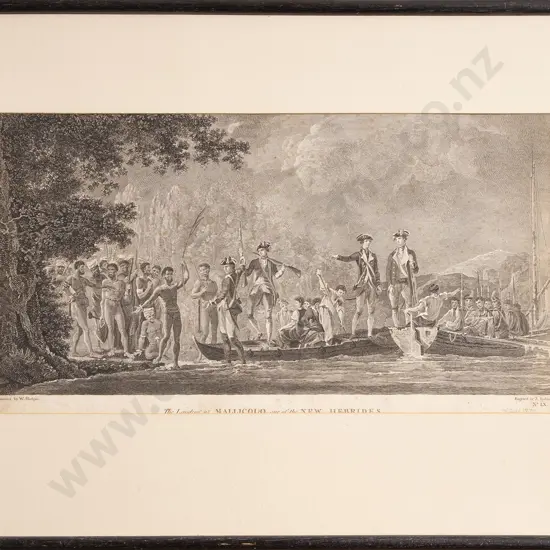 After William Hodges - Two 18th Century engravings From Cooks Voyages